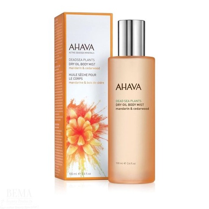 Ahava Body Plants Dry Oil Body Mist Olie Mandarin  Cedarwood 100ml